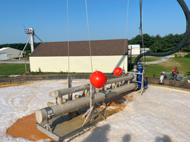 Retrievable Jet Aeration/Mixing Skids