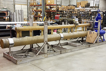 Retrievable Jet Aeration/Mixing Skids